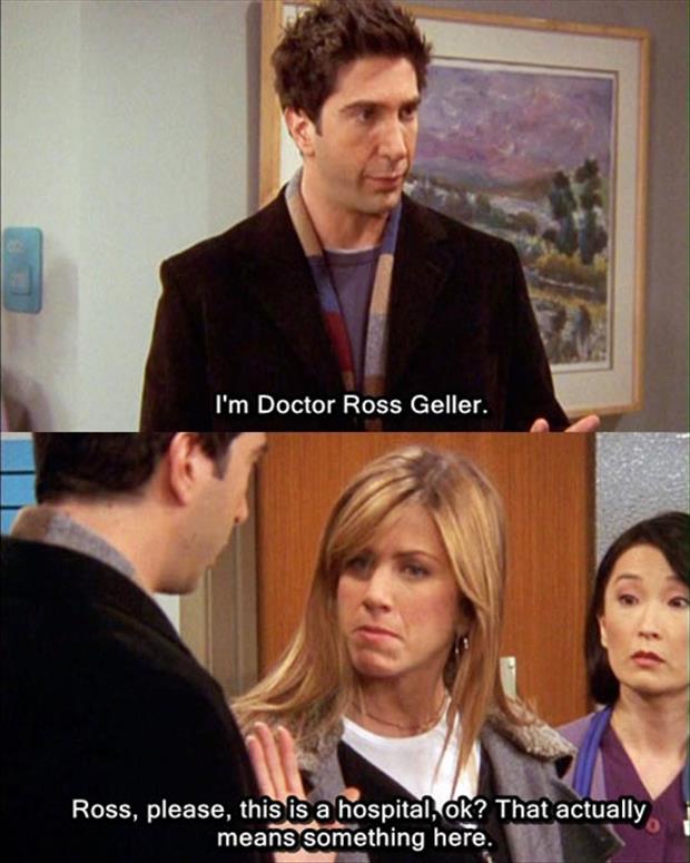 Doctor Ross Geller