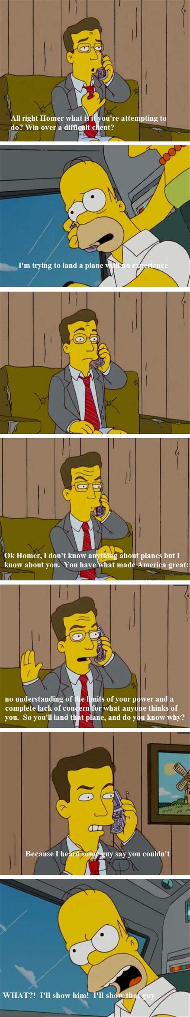 I heard some guy said - Homer Simpson