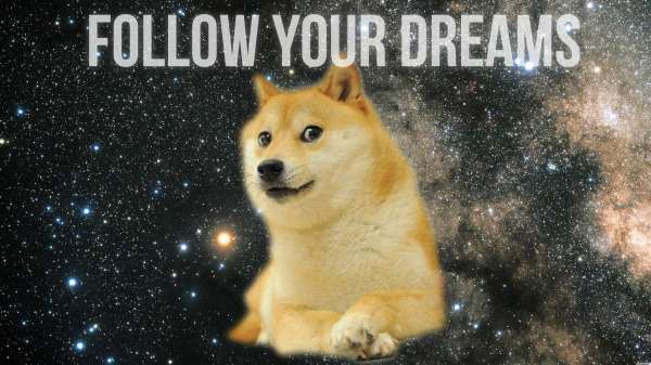 Follow your dreams - Doge