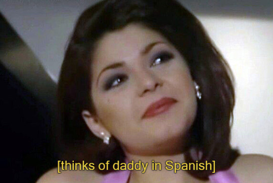[thinks of daddy in Spanish]